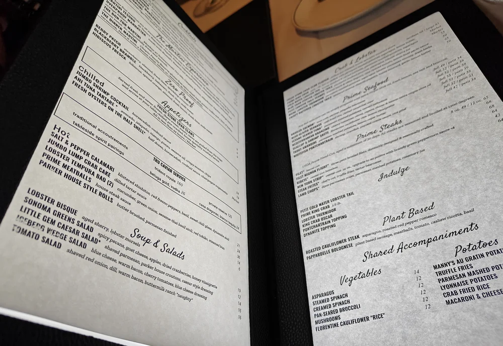 trulucks in rosemont menu