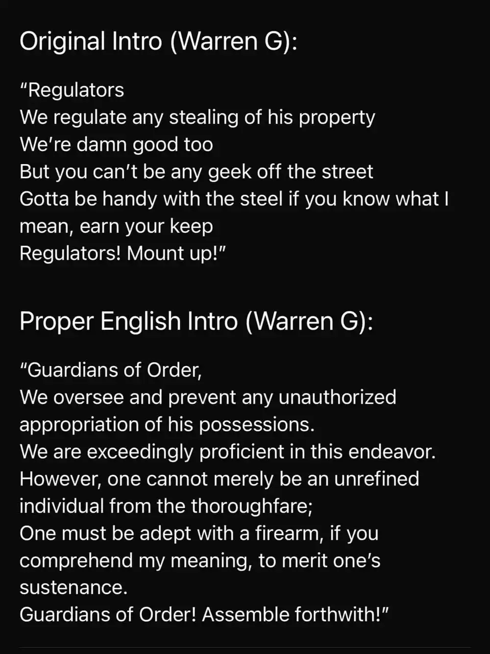 warren g regulate ai translated