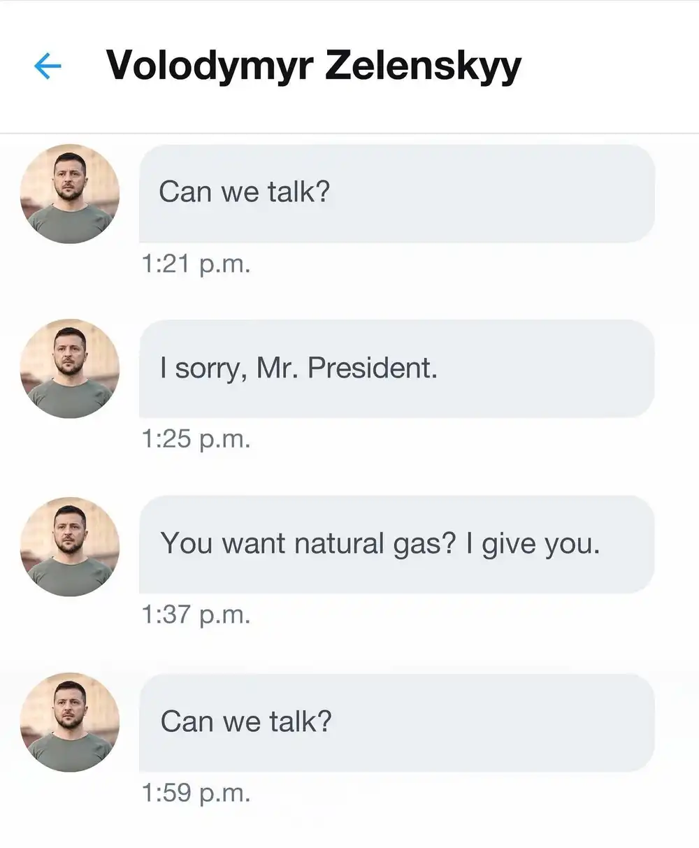 zelenskyy chat