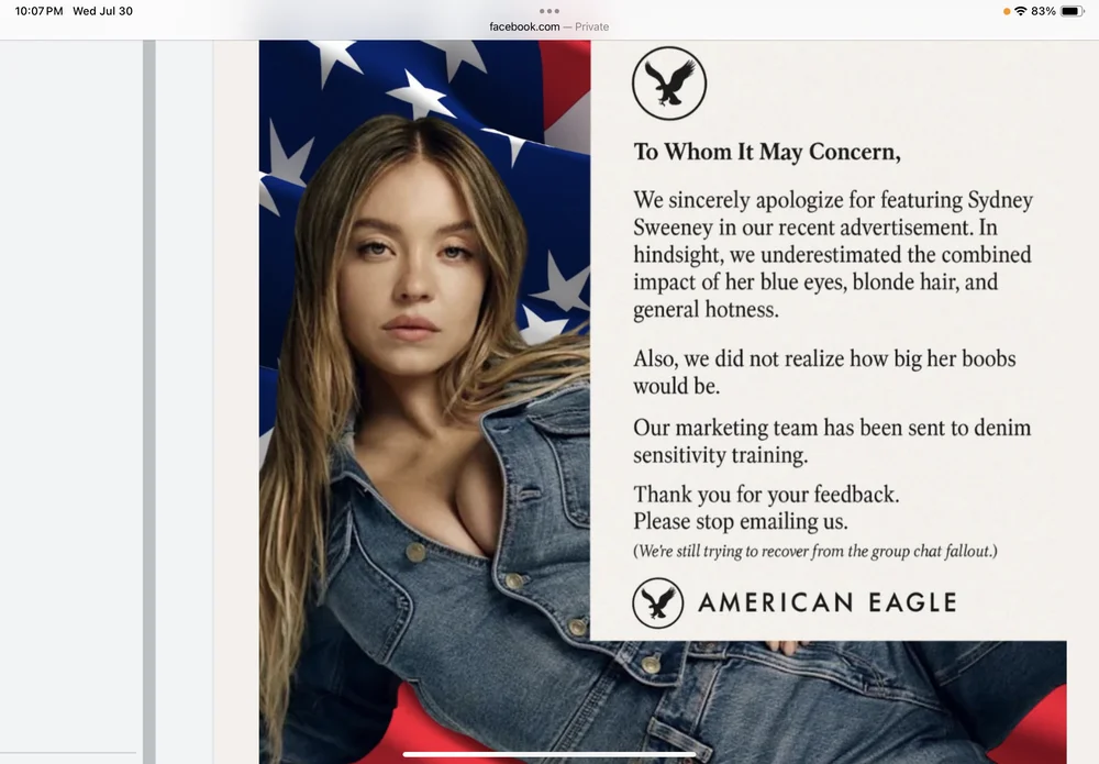 american eagle press release