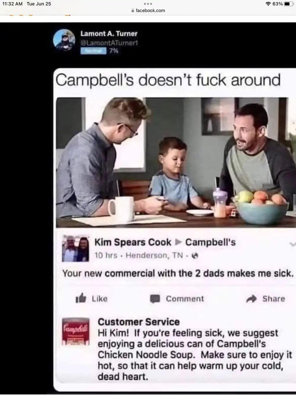 campbells cold dead heart