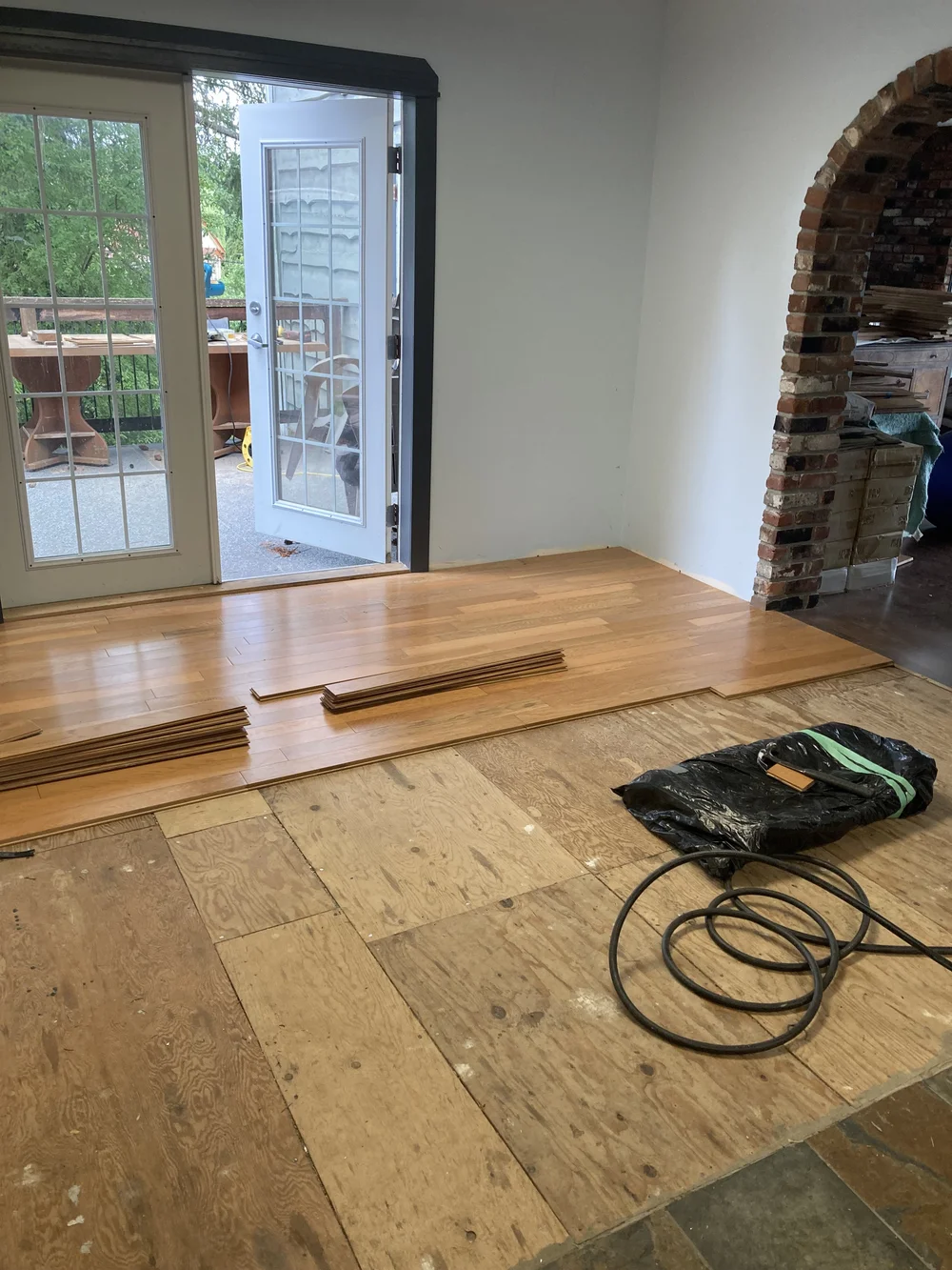 currently redoing my floors 3