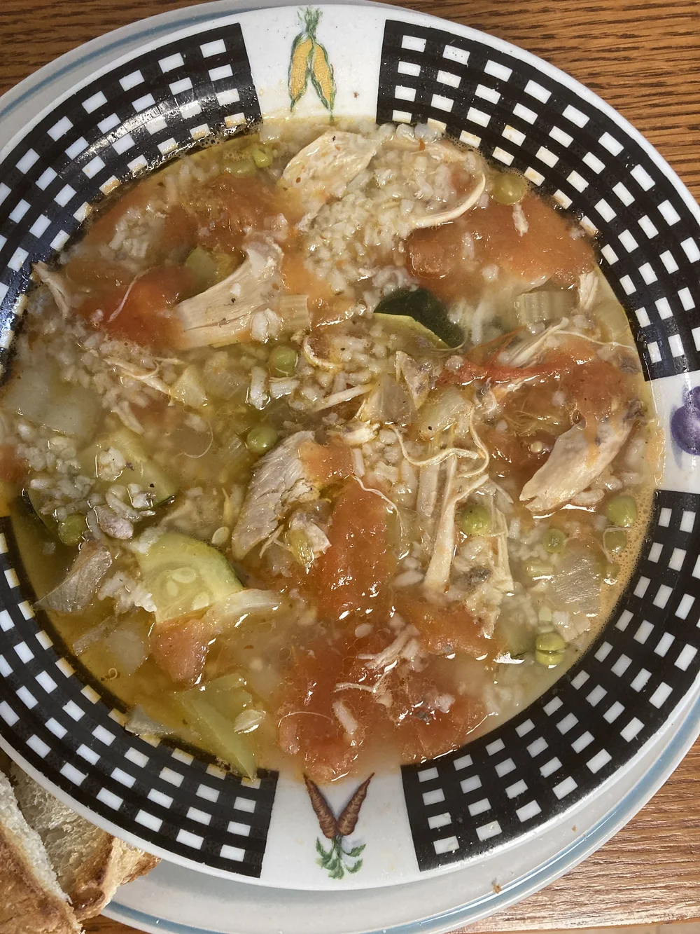 homemade chicken vegetable soup