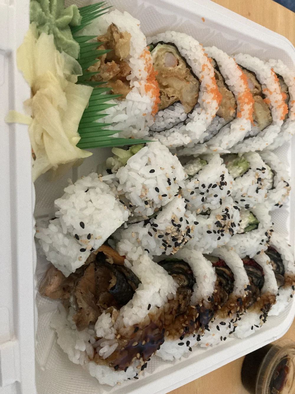 take out sushi