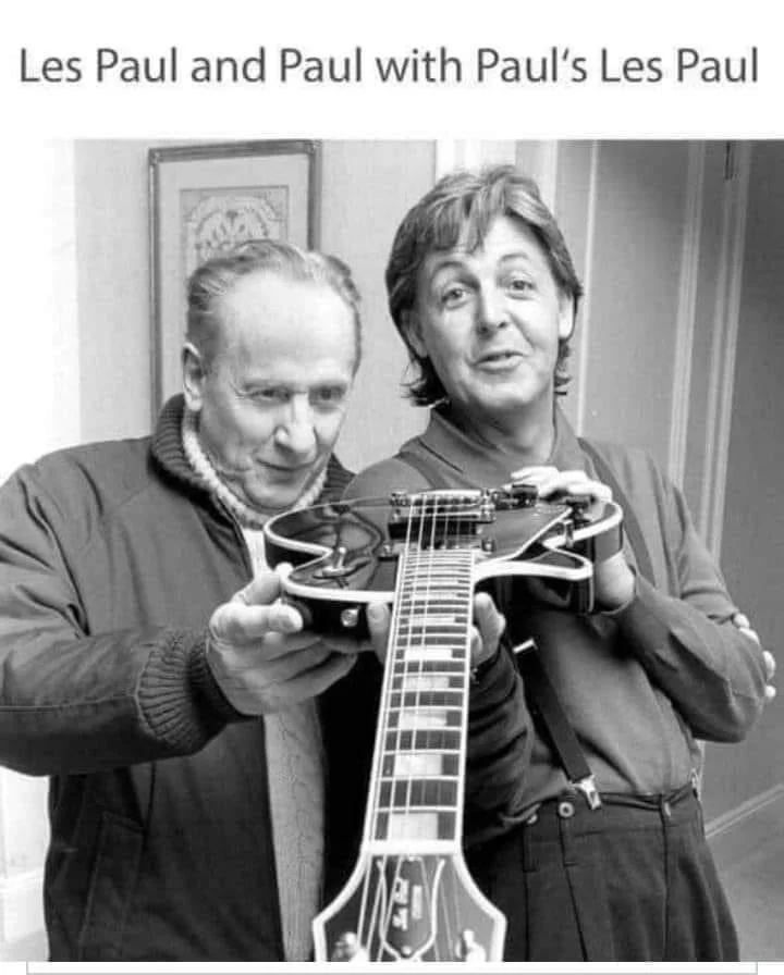 les paul and paul mccartney