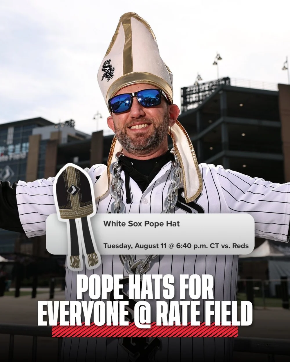 pope hats for everyone