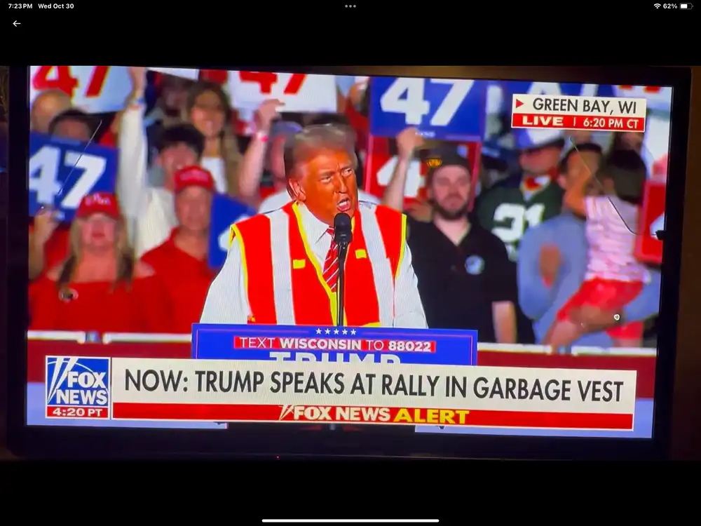 trump the garbage man