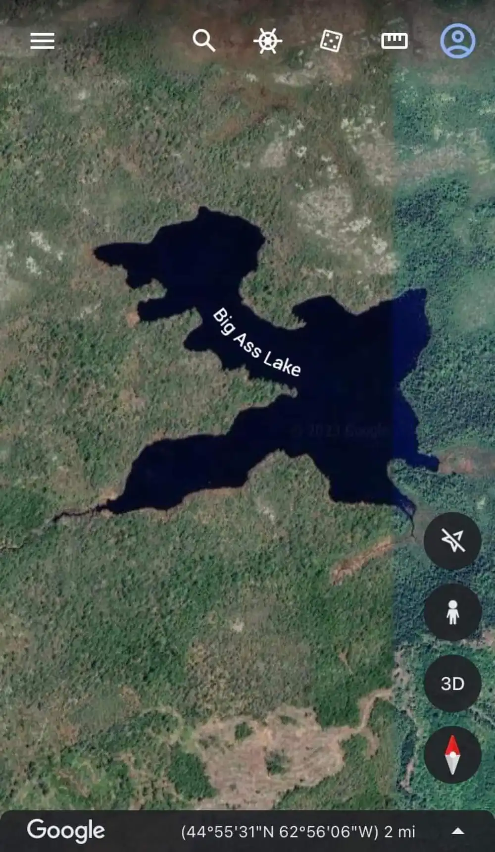 big ass lake canada