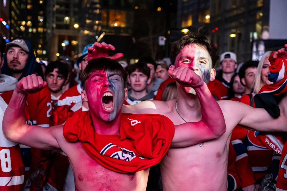 can barely hear the goal horn