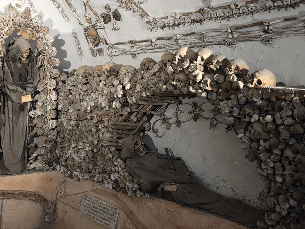 capuchin crypt skeleton