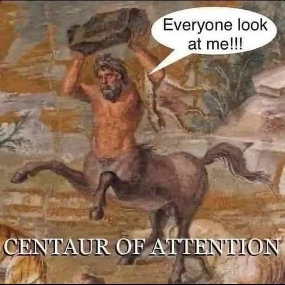 centaur of attention