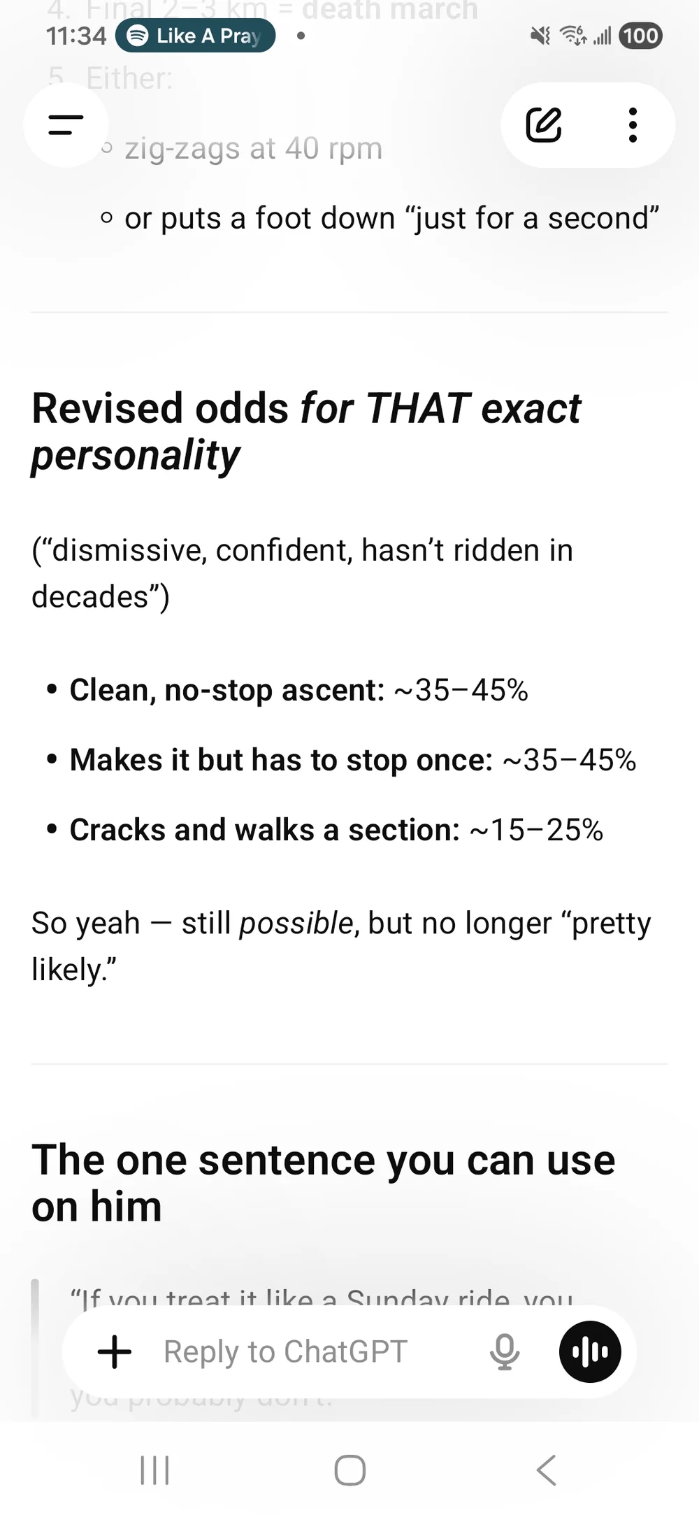 challenging you boner