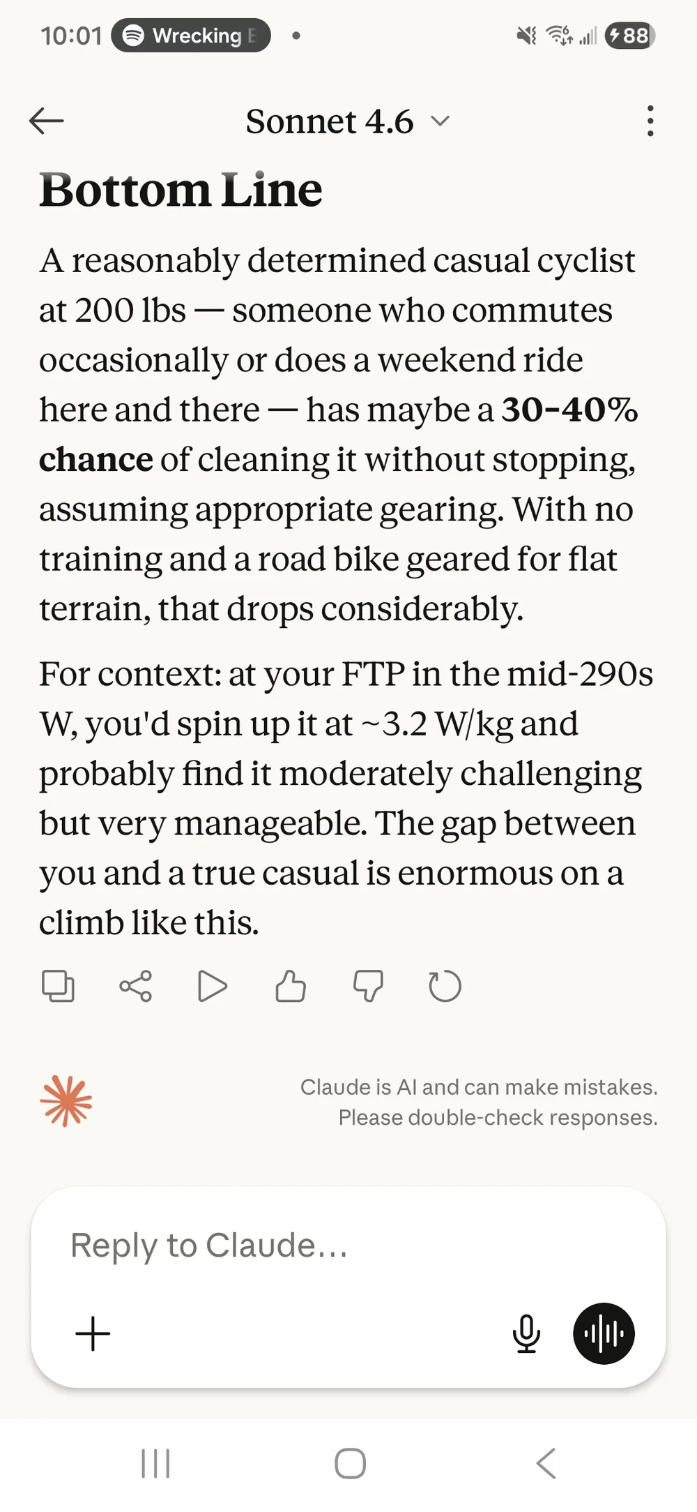 climbing madonna del ghisallo was feasible