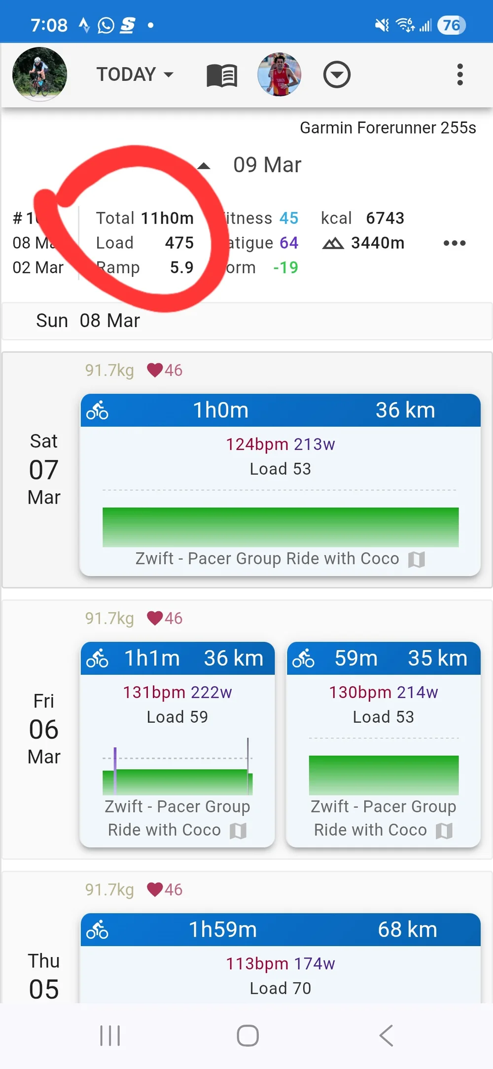 creatine mild head buzz