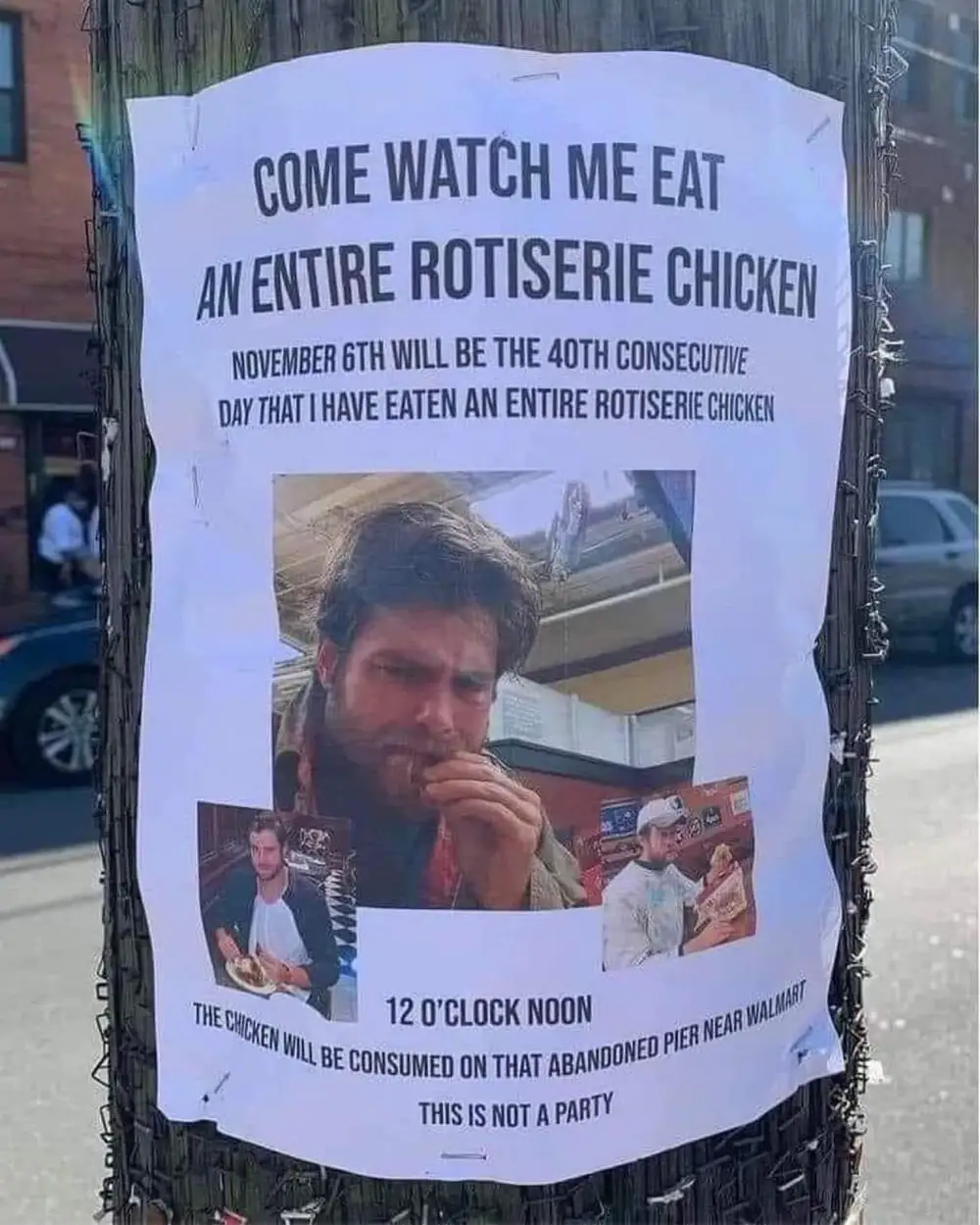 eat entire chicken