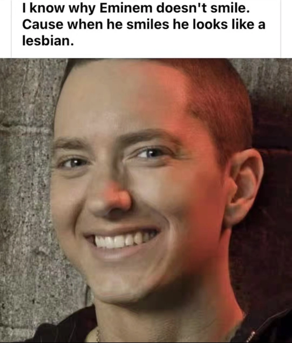 emenim is a lesbian