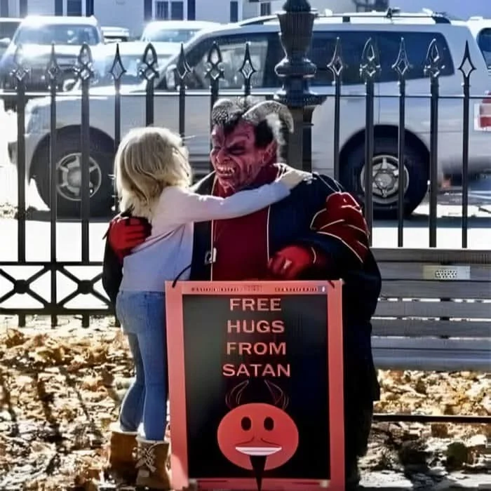 free hugs from santan