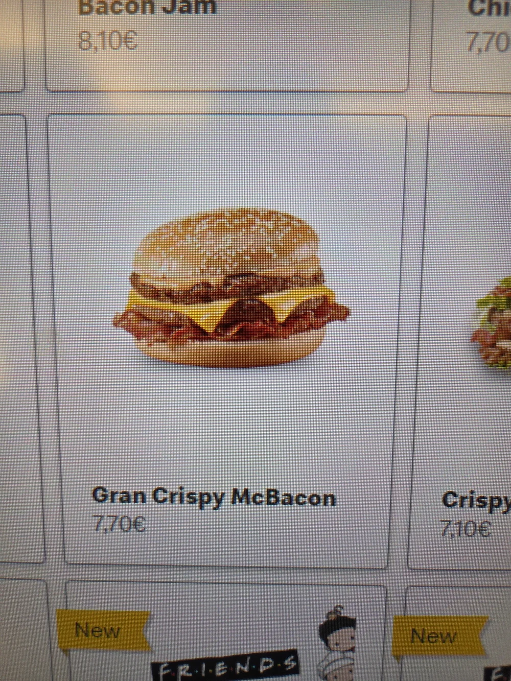 gran crispy mcbacon in rome