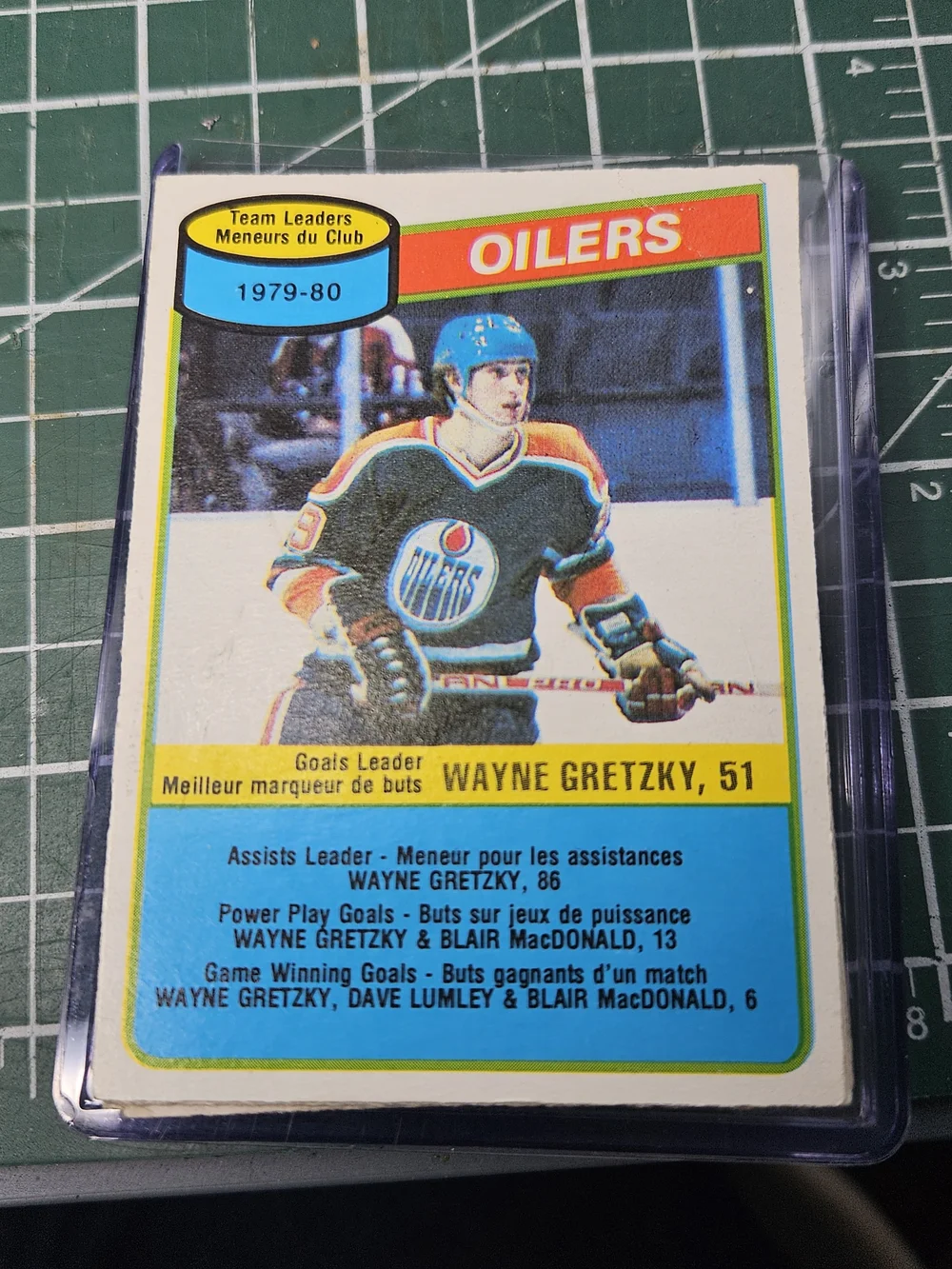 gretzky 1979 1980 collectors card