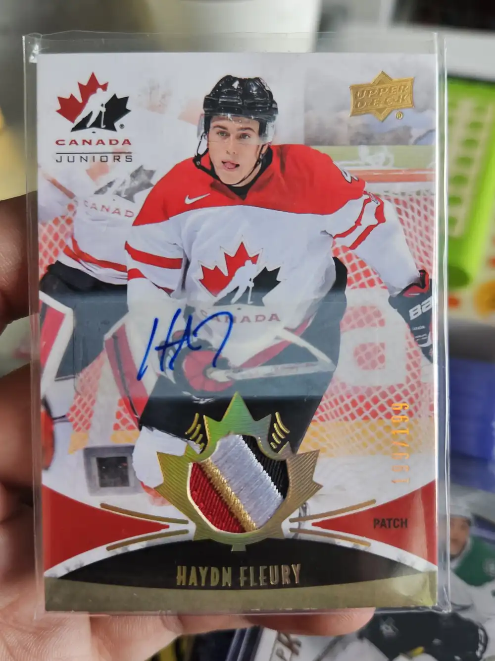 haydn fleury mystery tin card