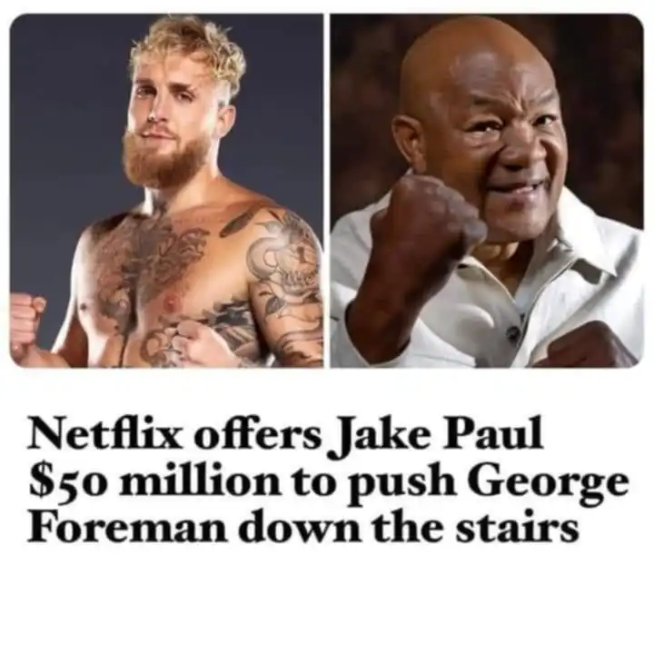 jake paul vs george foreman