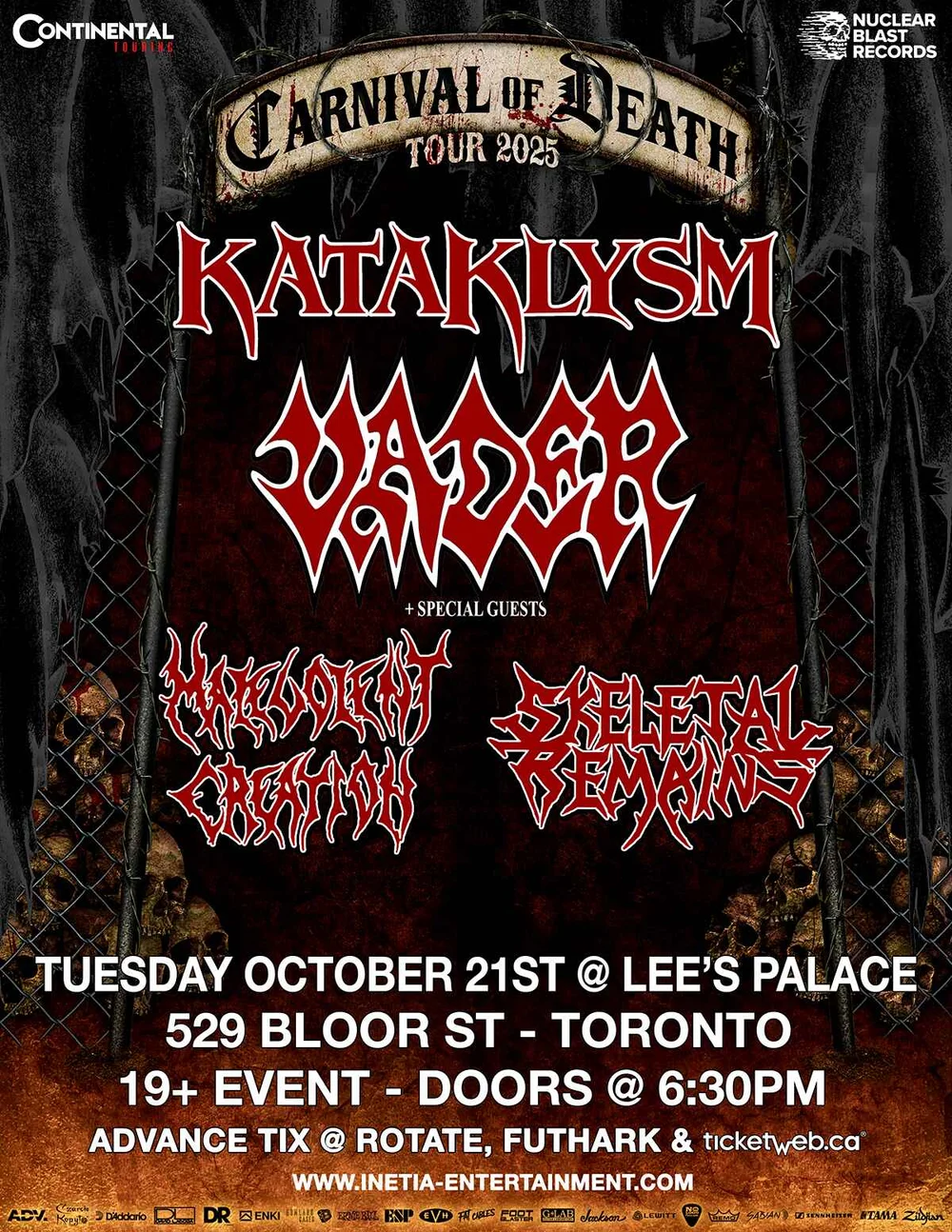 kataklysm carnial of death