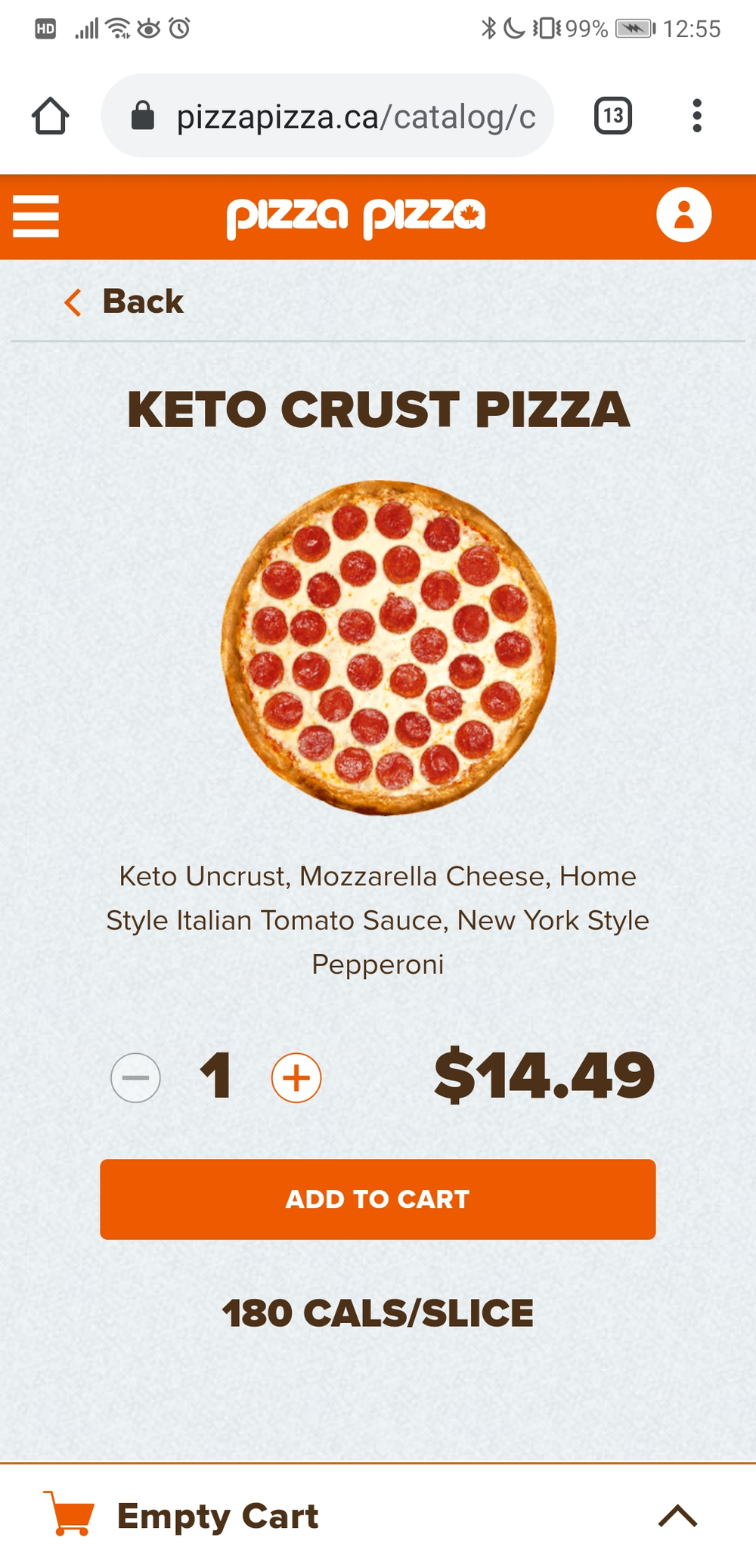 keto crust pizza
