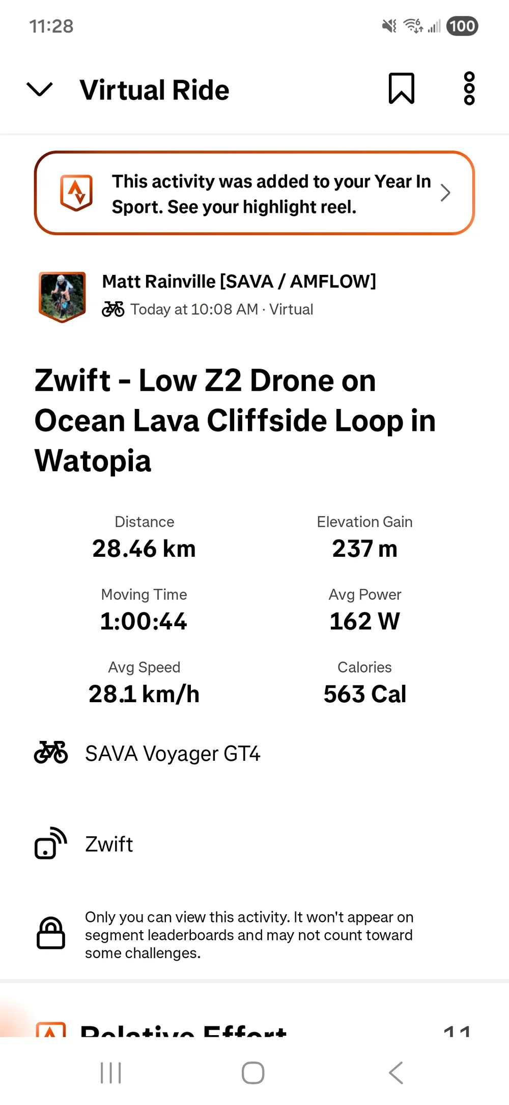 matty rain year in sport