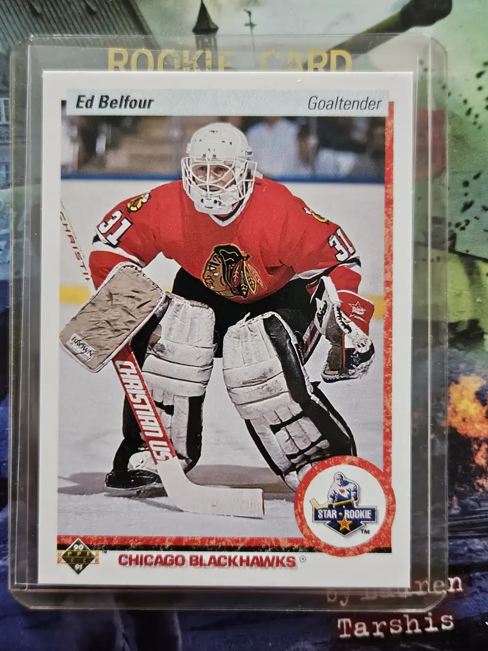 mint Ed Belfour rookie card