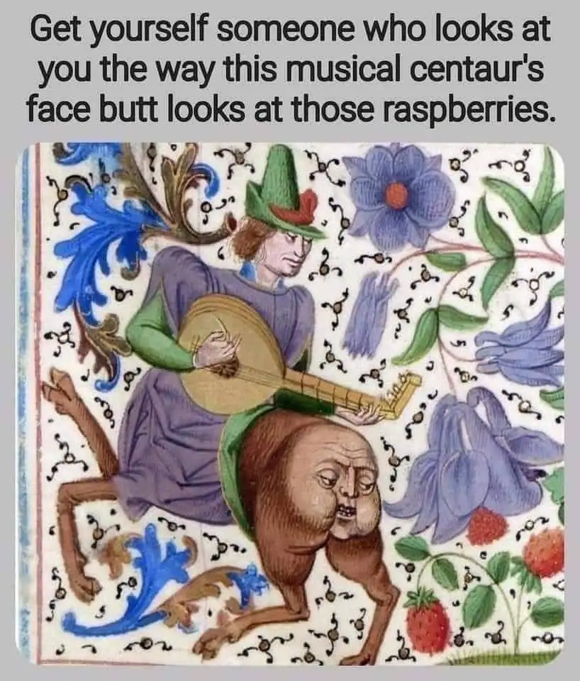 musical centaur face butt