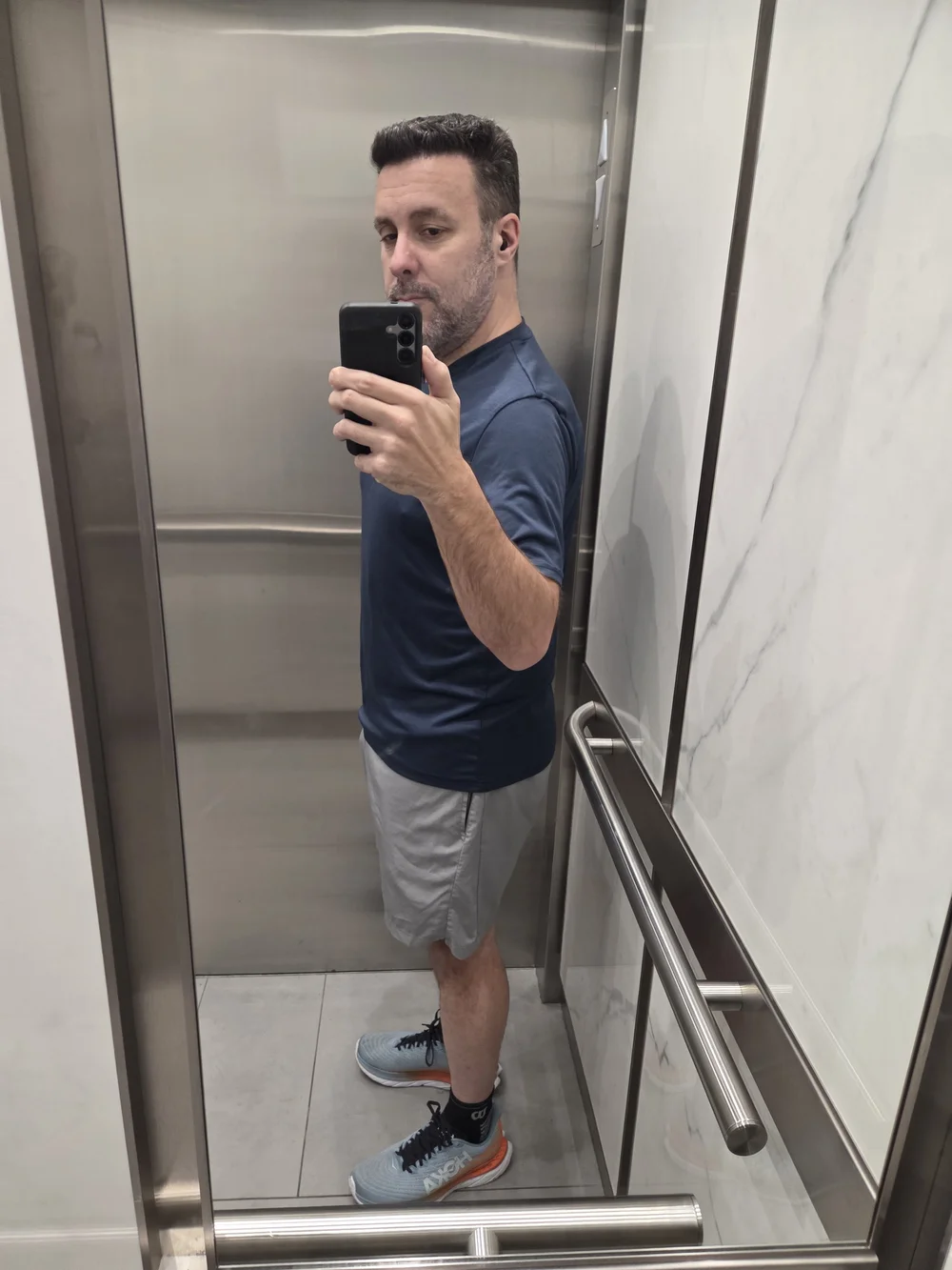 on my way to the cardio room