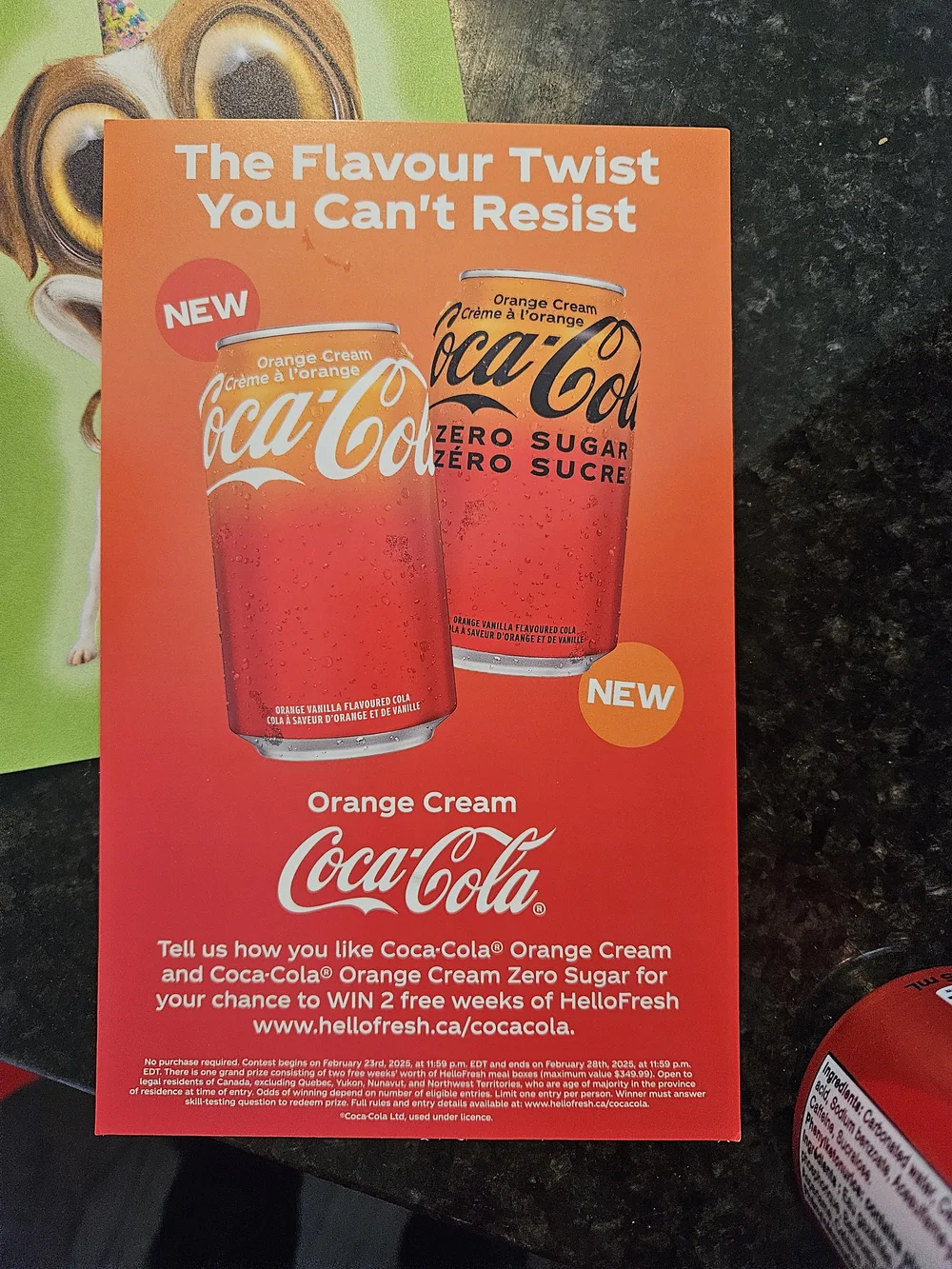 orange cream coca cola