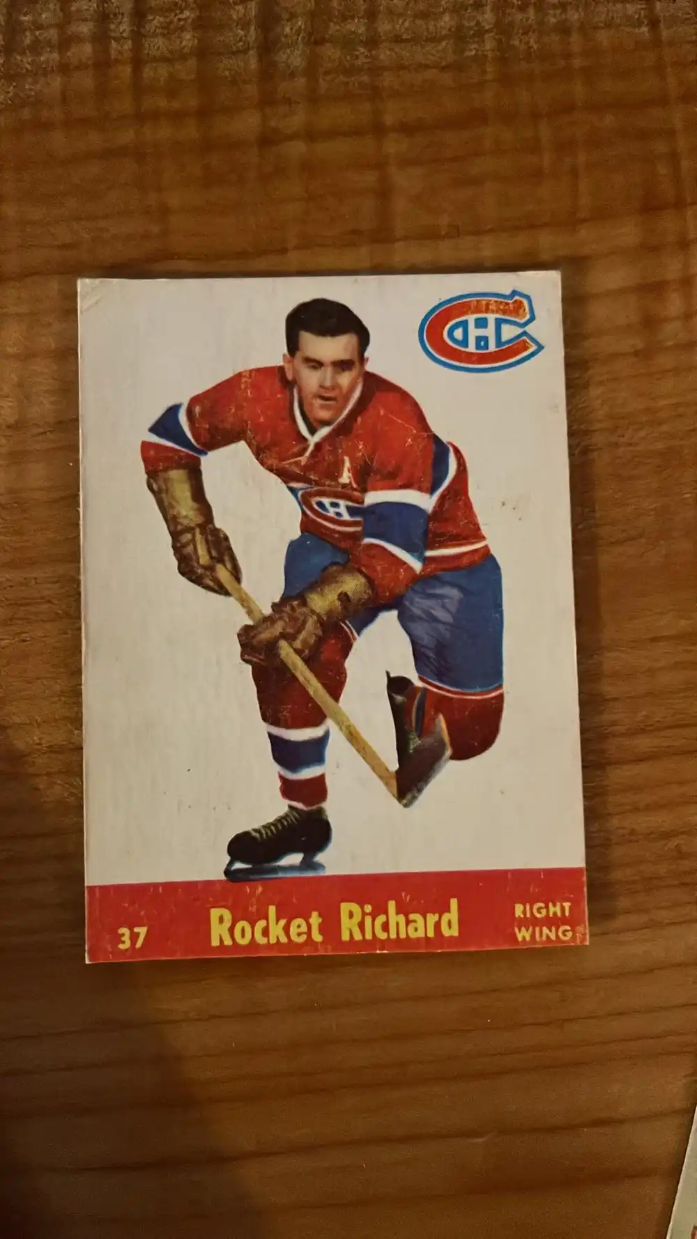 rocket richard card collector