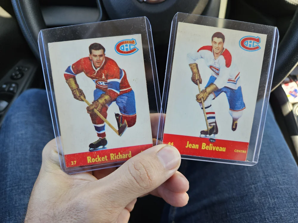 rocket richard jean beliveau together