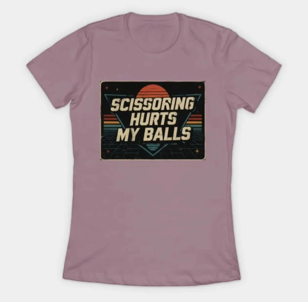 scisorring hurts