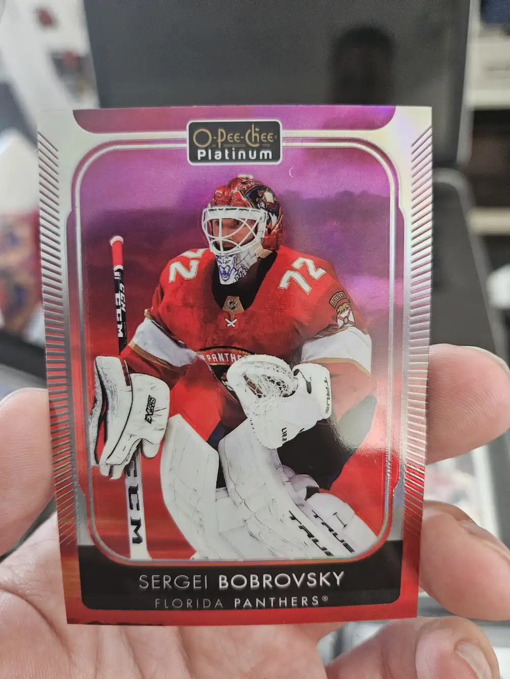 sergei bobrovsky card stanley cup