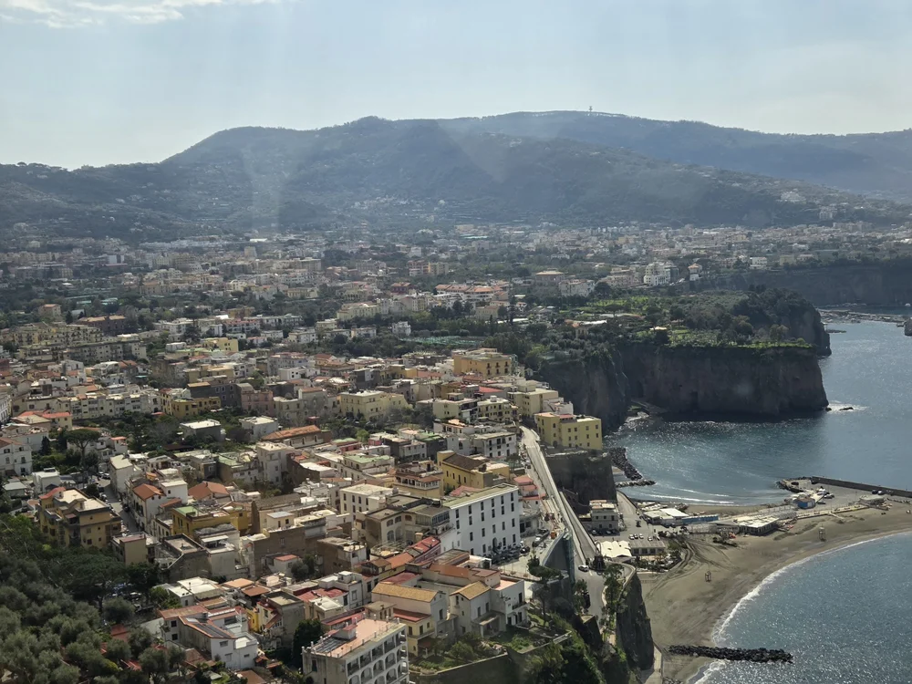 sorrento from above