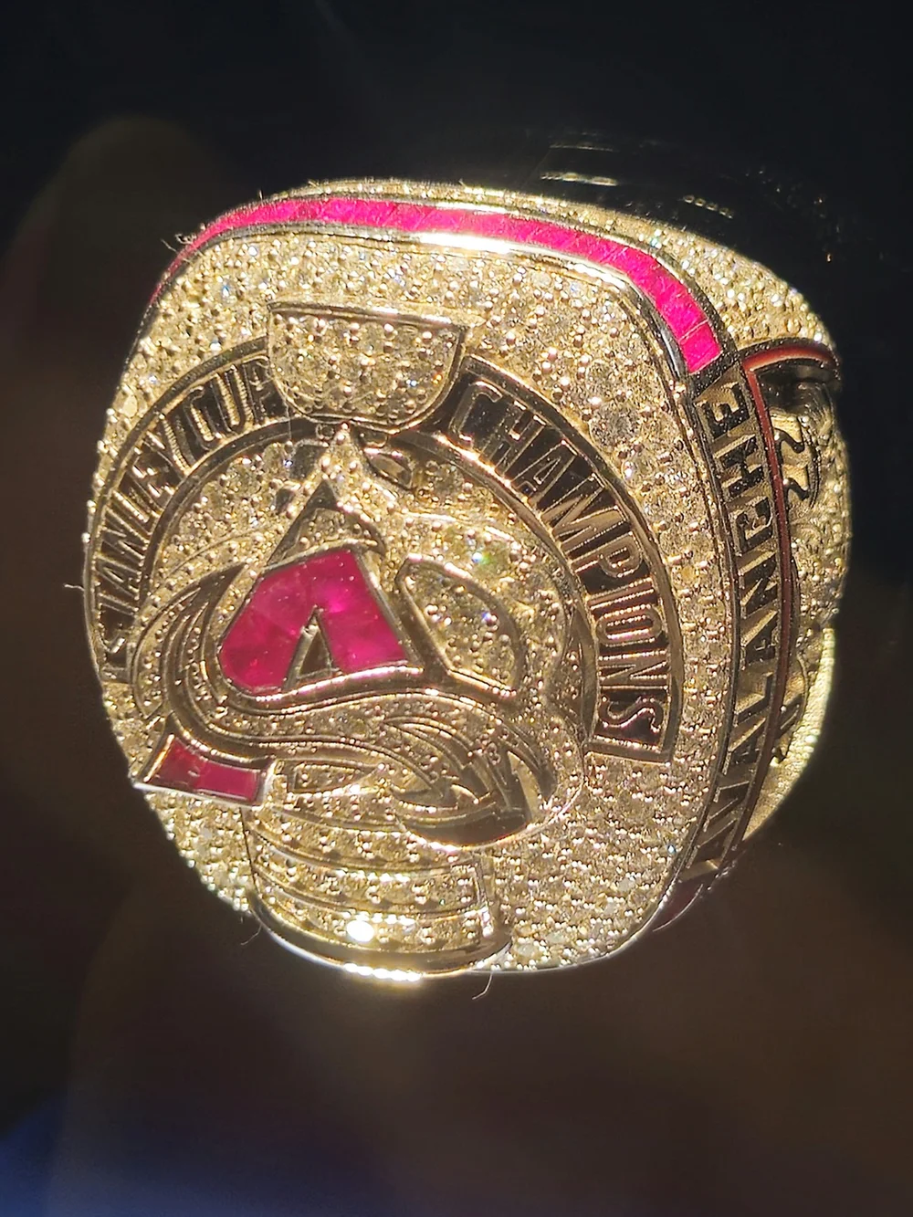 stanley cup rings 2022 avalanche