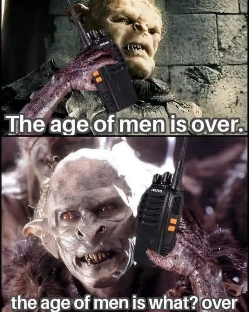 the age of men is over