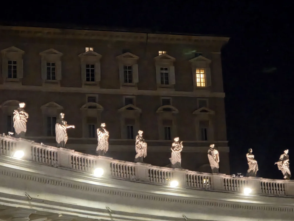 the popes romm at the vatican