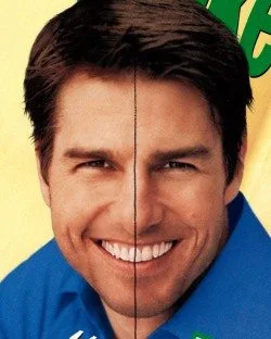 tom cruise front teeth offset
