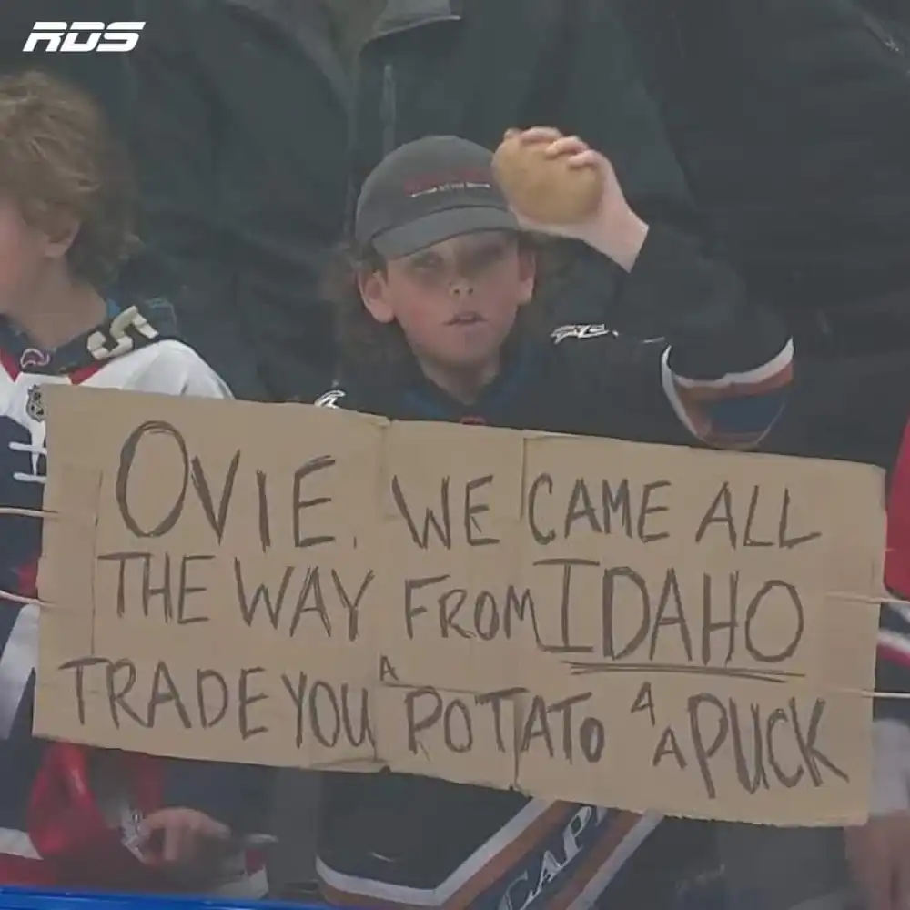 trade a potato for a puck