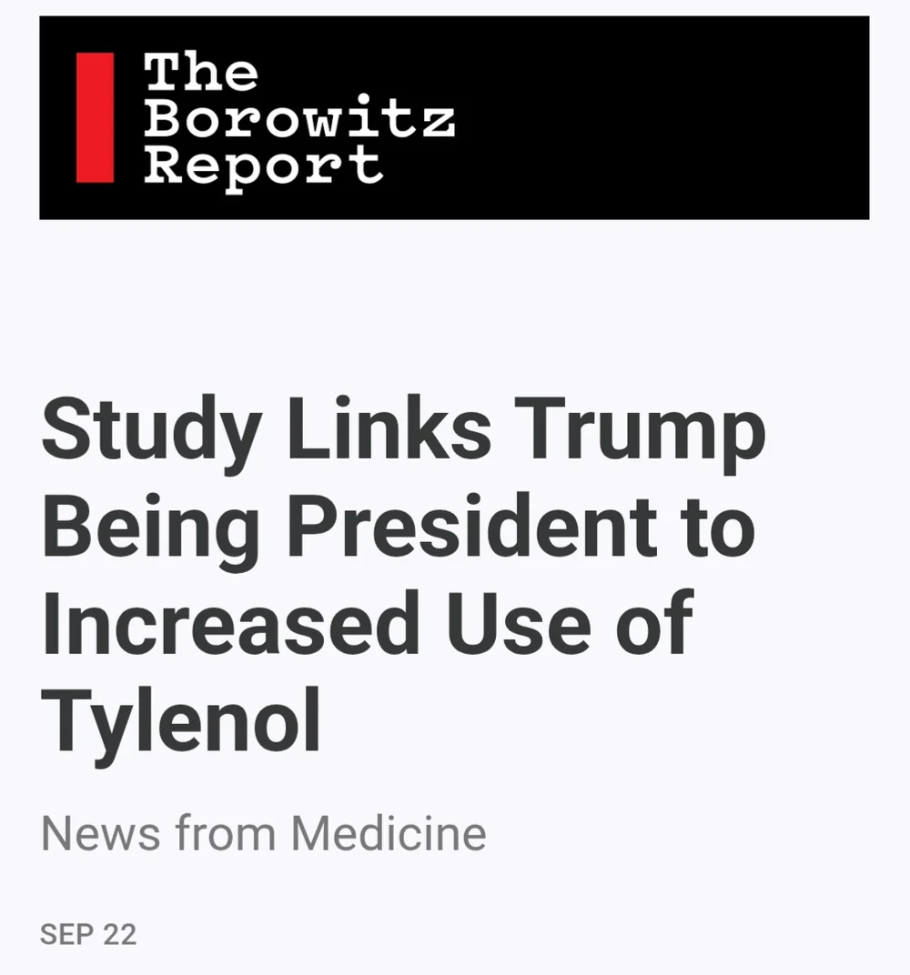 tylenol needed for trump
