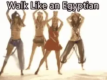 walk like egyptian