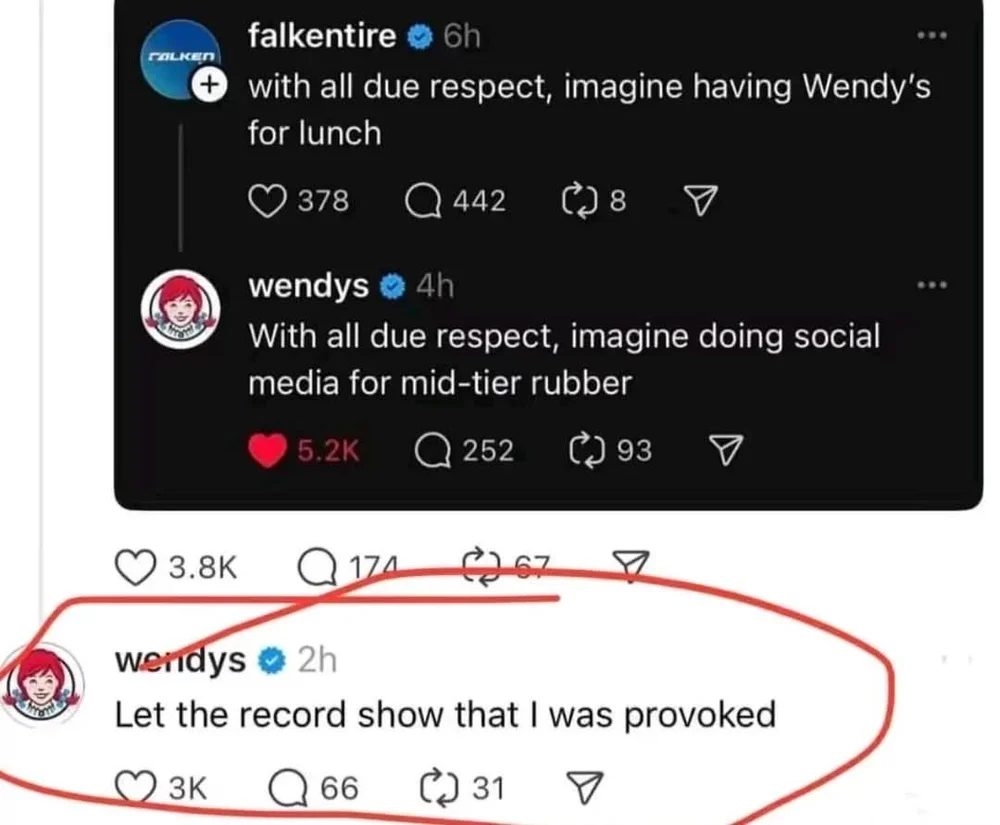 wendys rubber