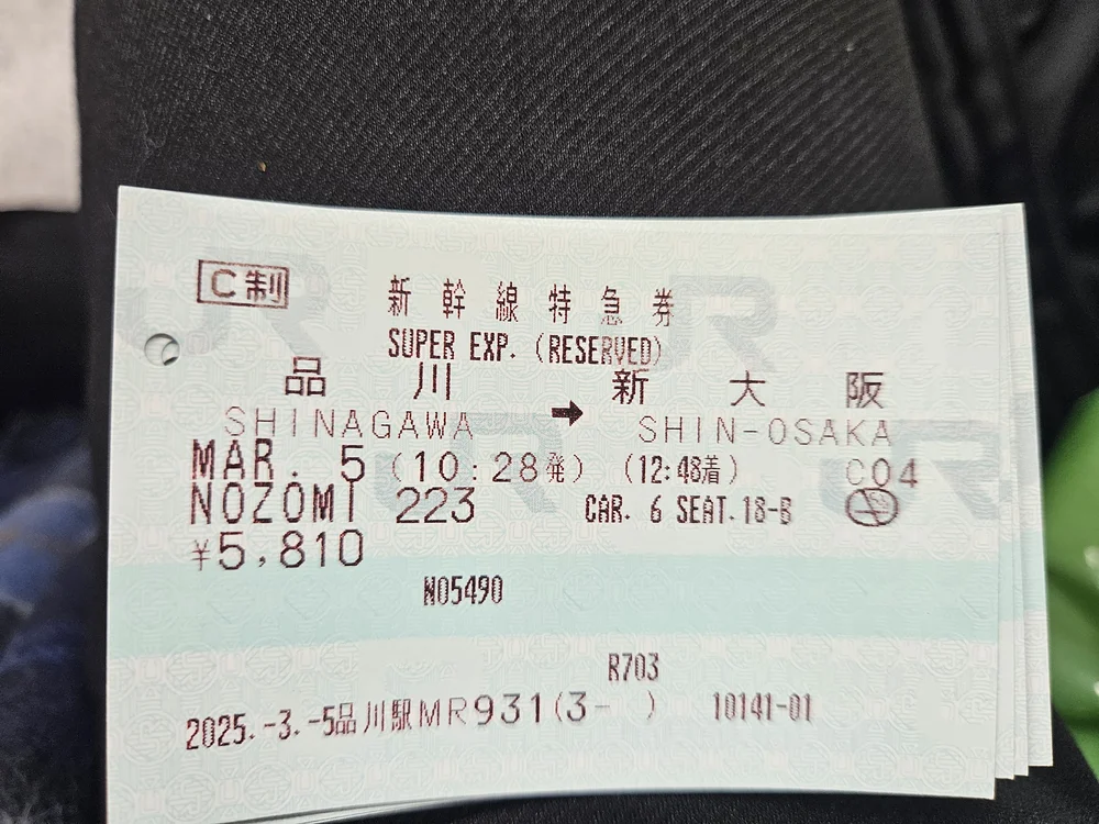 amazing day night in osaka trains tickets