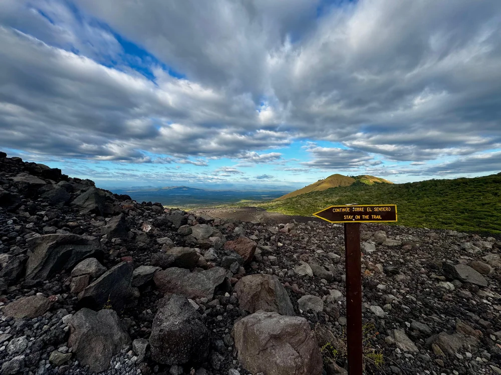 hike up cerro negro