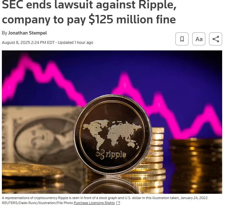 ripple lawsuit finally settled