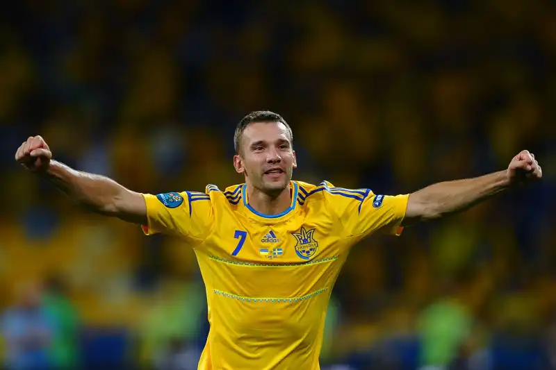 andrei shevchenko in yellow