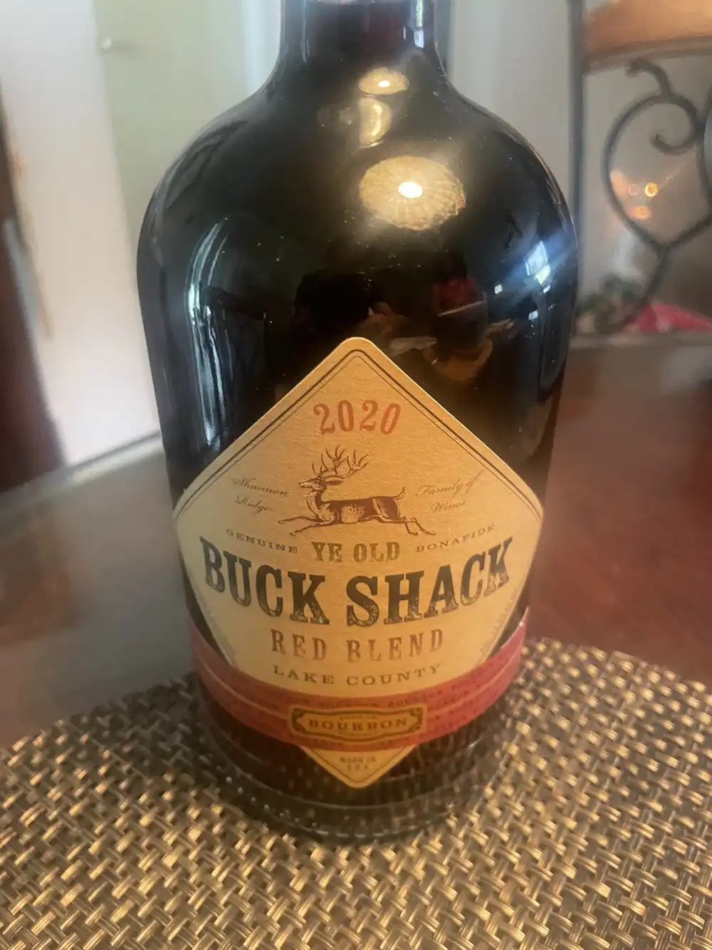 buck shack red blend